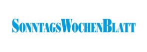 Logon von Sonntags Wochen Blatt
